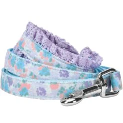 Made Well Floral Leash With Elegant Lace Trim For Dogs 15 Made Well Floral Leash With Elegant Lace Trim For Dogs -Dog & Cat Store 1050203041 1 2
