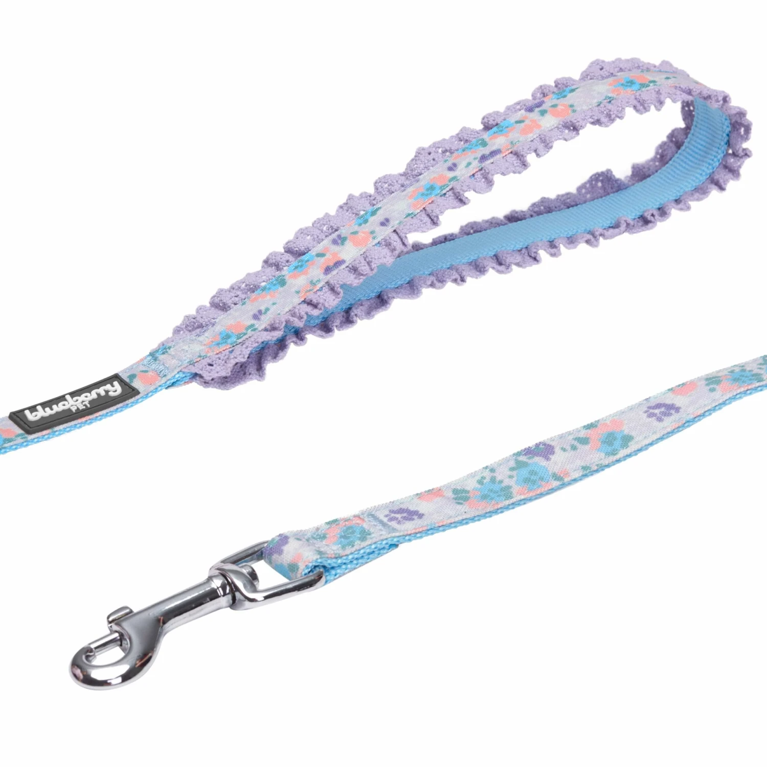 Made Well Floral Leash With Elegant Lace Trim For Dogs 10 Made Well Floral Leash With Elegant Lace Trim For Dogs - Image 10