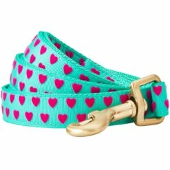 Dotted Velvet Heart Dog Leash For Stylish Pet Walks 16 Dotted Velvet Heart Dog Leash For Stylish Pet Walks -Dog & Cat Store 1050210049 1
