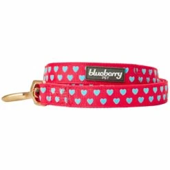 Dotted Velvet Heart Dog Leash For Stylish Pet Walks 20 Dotted Velvet Heart Dog Leash For Stylish Pet Walks -Dog & Cat Store 1050211046 2