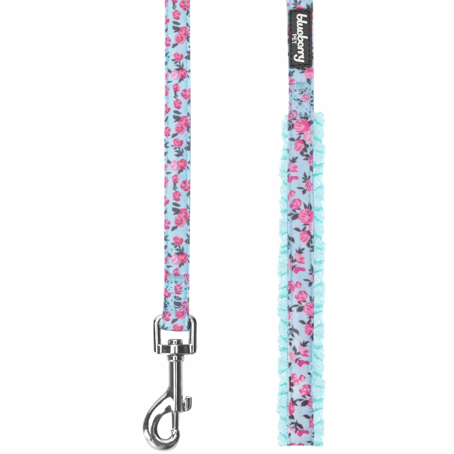 Made Well Floral Leash With Elegant Lace Trim For Dogs 4 Made Well Floral Leash With Elegant Lace Trim For Dogs - Image 4