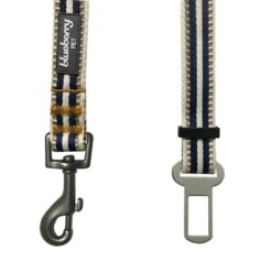 3M Reflective Safety Dog Seatbelt Tether In Multi-colored Stripes -Dog & Cat Store 1050601007 2