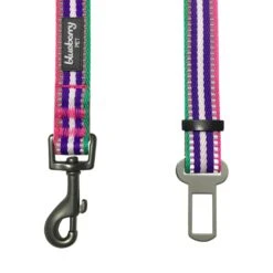 3M Reflective Safety Dog Seatbelt Tether In Multi-colored Stripes -Dog & Cat Store 1050602004 2 7d51f9fb 326d 41b4 8756 153d924f7c3f