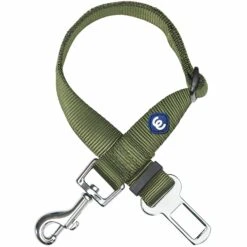 Universal Nylon Adjustable Safety Dog Seatbelt Green S M L -Dog & Cat Store 1050654003 1