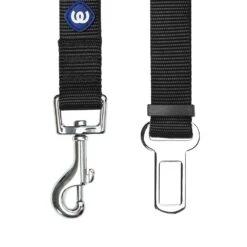 Universal Nylon Adjustable Safety Dog Seat Belt Black -Dog & Cat Store 1050657004 2
