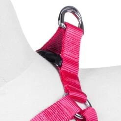Classic Solid Color Adjustable Dog Harness Pink Red -Dog & Cat Store 1060161041 3 1 79cd4f8a 14af 4513 98f2 f2c6fa265442