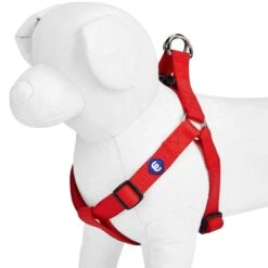 Classic Solid Color Adjustable Dog Harness Pink Red -Dog & Cat Store 1060169047 2 1 b1480e13 a12a 442f a91d 350ce38ca25b