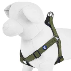 Classic Solid Color Adjustable Dog Harness, Green For Pets -Dog & Cat Store 1060175048 2 1 1171c05e 66a4 4dee 8f49 ec06413e5eb7