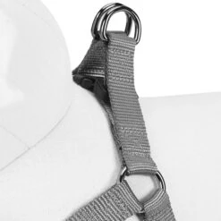 Classic Solid Color Adjustable Dog Harness, Black/Grey -Dog & Cat Store 1060177042 3 1