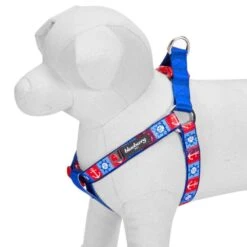 Nautical Dog Harnesses Anchors Sailboat Beach Navy Blue -Dog & Cat Store 1060200047 3