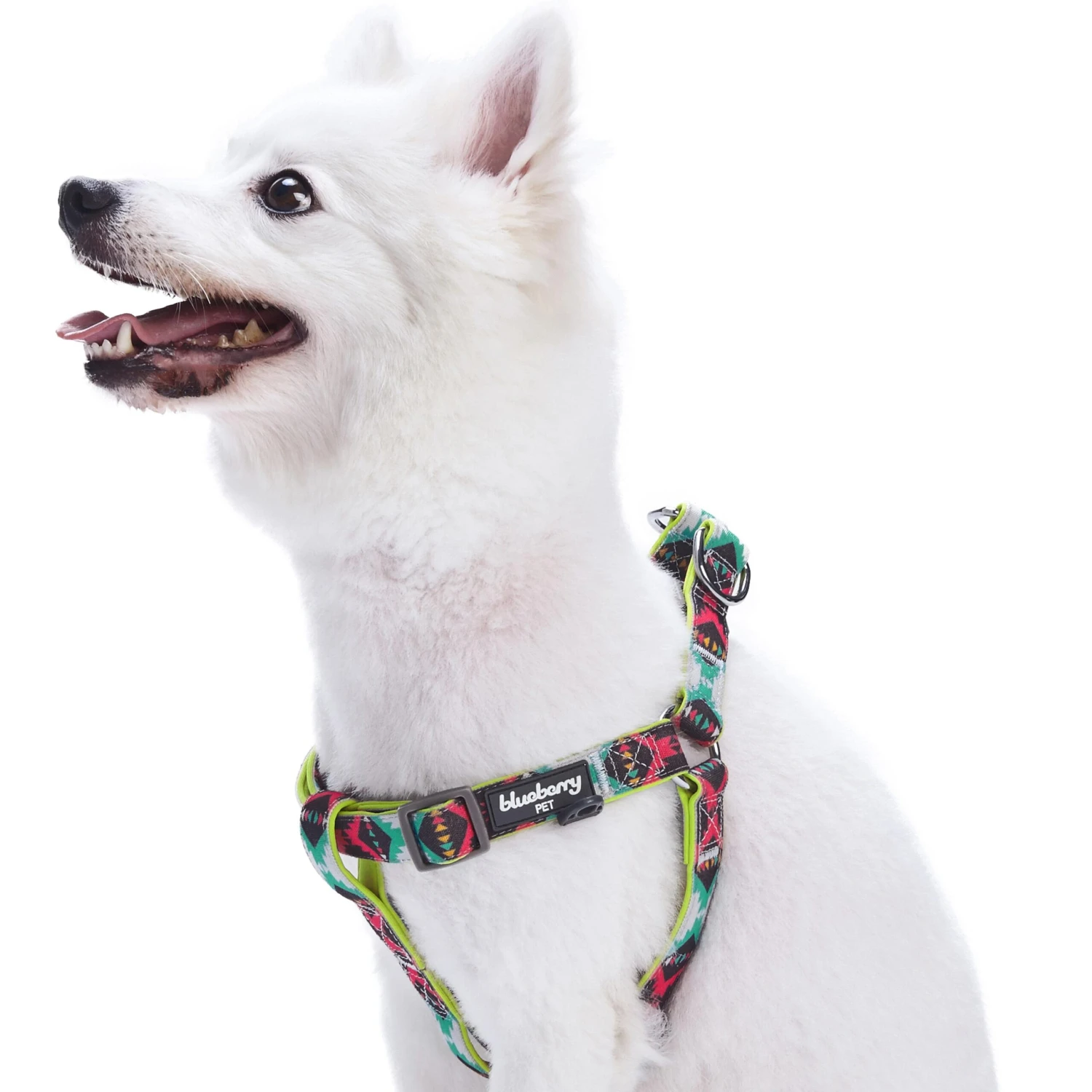 Southwestern Pattern Neoprene Padded Dog Harness For Pets 5 Southwestern Pattern Neoprene Padded Dog Harness For Pets - Image 5