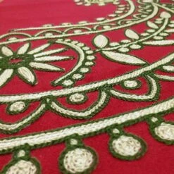 Cover-Removable And Washable Paisley Inspired Embroidery Dog Bed -Dog & Cat Store 1080100068 2 1