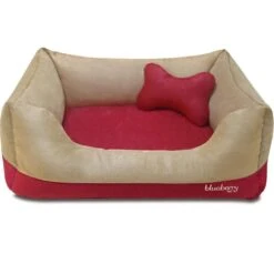 Cover-Removable And Washable Color-Block Premium Microsuede Dog Bed 20 Cover-Removable And Washable Color-Block Premium Microsuede Dog Bed -Dog & Cat Store 1080103069 2 1
