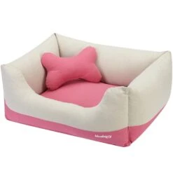 Cover-Removable And Washable Color-Block Linen Blend Dog Bed Value Pack -Dog & Cat Store 1080108064 2 1