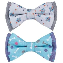 Go For Fun Bow Tie Set For Trendy Pets And Special Occasions -Dog & Cat Store 11020327005 3