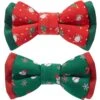 Stay Festive Bow Tie Set For Holiday Celebrations 21 Stay Festive Bow Tie Set For Holiday Celebrations -Dog & Cat Store 11020329047 3
