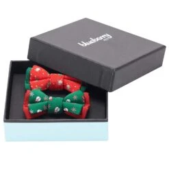 Stay Festive Bow Tie Set For Holiday Celebrations -Dog & Cat Store 11020329047 4