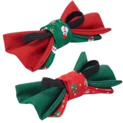 Stay Festive Bow Tie Set For Holiday Celebrations -Dog & Cat Store 11020329047 6