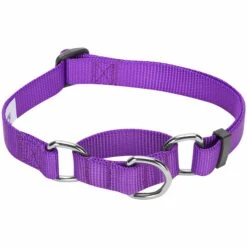 Martingale Safety Training Dog Collar, Purple For Control