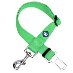 Universal Nylon Adjustable Safety Dog Seatbelt Green S M L -Dog & Cat Store 11050605005 1