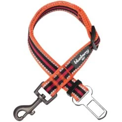 3M Reflective Safety Dog Seatbelt Tether In Multi-colored Stripes -Dog & Cat Store 11050617008 1