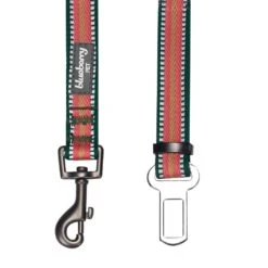 3M Reflective Safety Dog Seatbelt Tether In Multi-colored Stripes -Dog & Cat Store 11050619002 2