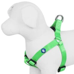 Classic Solid Color Adjustable Dog Harness, Green For Pets -Dog & Cat Store 11060170043 2 1 66388a85 a75b 4712 a4d0 a52fe0cc6bcf