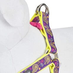 Paisley Print Padded Dog Harness For Stylish Comfort -Dog & Cat Store 11060208043 4