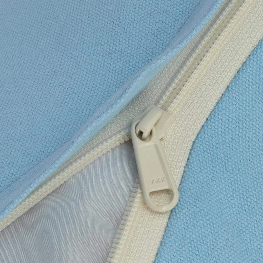 Color-Block Linen Blend Dog Bed Cover For Stylish Comfort 3 Color-Block Linen Blend Dog Bed Cover For Stylish Comfort - Image 3