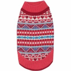 Charm Fair Isle Dog Sweater For Cozy Winter Style 18 Charm Fair Isle Dog Sweater For Cozy Winter Style -Dog & Cat Store 1110101041 3 1