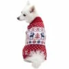Holiday Family Matching Sweater In Tango Red For All -Dog & Cat Store 1110116021 1 2