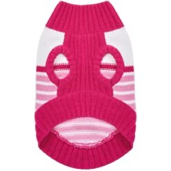 Pinky Princess Designer Chenille Dog Sweater With Bow -Dog & Cat Store 1110127041 4