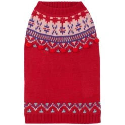 Lopi Dog Sweater In Holiday Red For Cozy Winter Style -Dog & Cat Store 1110131024 3 4f0e5945 4d3c 4c2a b9fd 967d207b0a5c