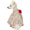 All-Weather Costume Dog Poncho With Flower For Pets Stylish -Dog & Cat Store 1110132045 1