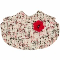 All-Weather Costume Dog Poncho With Flower For Pets Stylish -Dog & Cat Store 1110132045 3