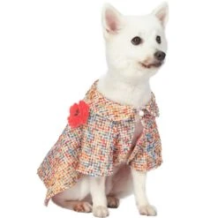 All-Weather Costume Dog Poncho With Flower For Pets Stylish -Dog & Cat Store 1110133042 2