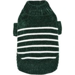 Chenille Striped Dog Sweater For Cozy Winter Style -Dog & Cat Store 1110134049 1 e609425c ddc8 4c8e b49a 7cd7495d043f