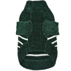 Cozy Soft Chenille Classy Striped Dog Sweater For Pets 33 Cozy Soft Chenille Classy Striped Dog Sweater For Pets -Dog & Cat Store 1110134049 5