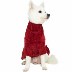 Cozy Soft Chenille Classy Striped Dog Sweater For Pets 37 Cozy Soft Chenille Classy Striped Dog Sweater For Pets -Dog & Cat Store 1110135046 4