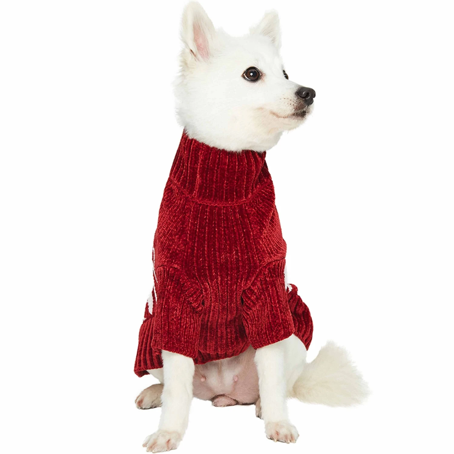 Cozy Soft Chenille Classy Striped Dog Sweater For Pets 18 Cozy Soft Chenille Classy Striped Dog Sweater For Pets - Image 18