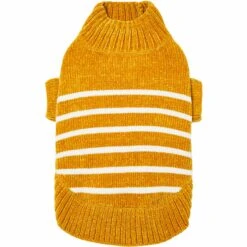 Chenille Striped Dog Sweater For Cozy Winter Style -Dog & Cat Store 1110137040 1 faf898d3 339a 4762 8893 f08cc7c8da3e