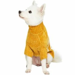 Cozy Soft Chenille Classy Striped Dog Sweater For Pets 24 Cozy Soft Chenille Classy Striped Dog Sweater For Pets -Dog & Cat Store 1110137040 4