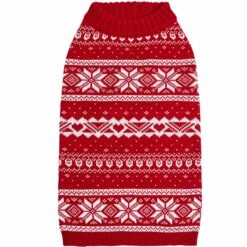 Holiday Family Matching Sweater In True Red For All -Dog & Cat Store 1110146042 1 b0d91849 9130 41d1 8e1d cfa12b6ea3b2