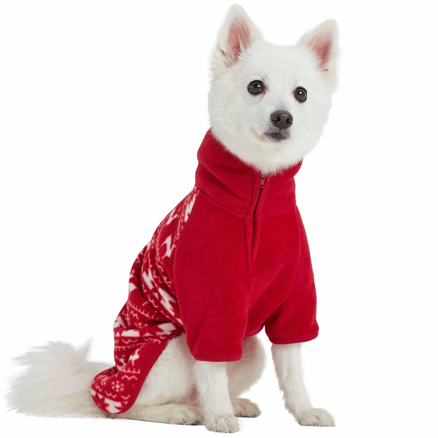 Ultra-Soft Fleece Christmas Dog Sweater For Festive Fun 2 Ultra-Soft Fleece Christmas Dog Sweater For Festive Fun - Image 2