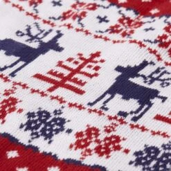 Holiday Family Matching Sweater In Tango Red For All -Dog & Cat Store 11110116021 5