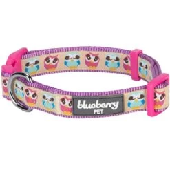 Flamingo Ladybug Dog Collar Summer Tropical Palm Leaves -Dog & Cat Store 11140284042 1