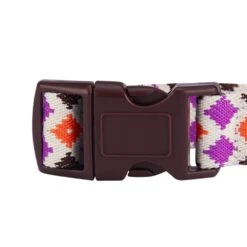 Jacquard Weave Tribal Geometric Pattern Dog Collar For Pets -Dog & Cat Store 11140293044 3