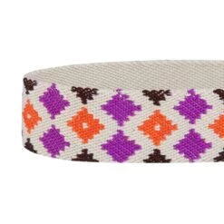 Jacquard Weave Tribal Geometric Pattern Dog Collar For Pets -Dog & Cat Store 11140293044 4