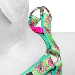 Paisley Print Padded Dog Harness For Stylish Comfort -Dog & Cat Store 11160527044 4