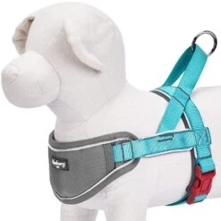 Easy On/Off Soft 3M Reflective Striped Dog Harness -Dog & Cat Store 11160544041 3